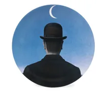 x René Magritte The Schoolmaster Teller - Blau