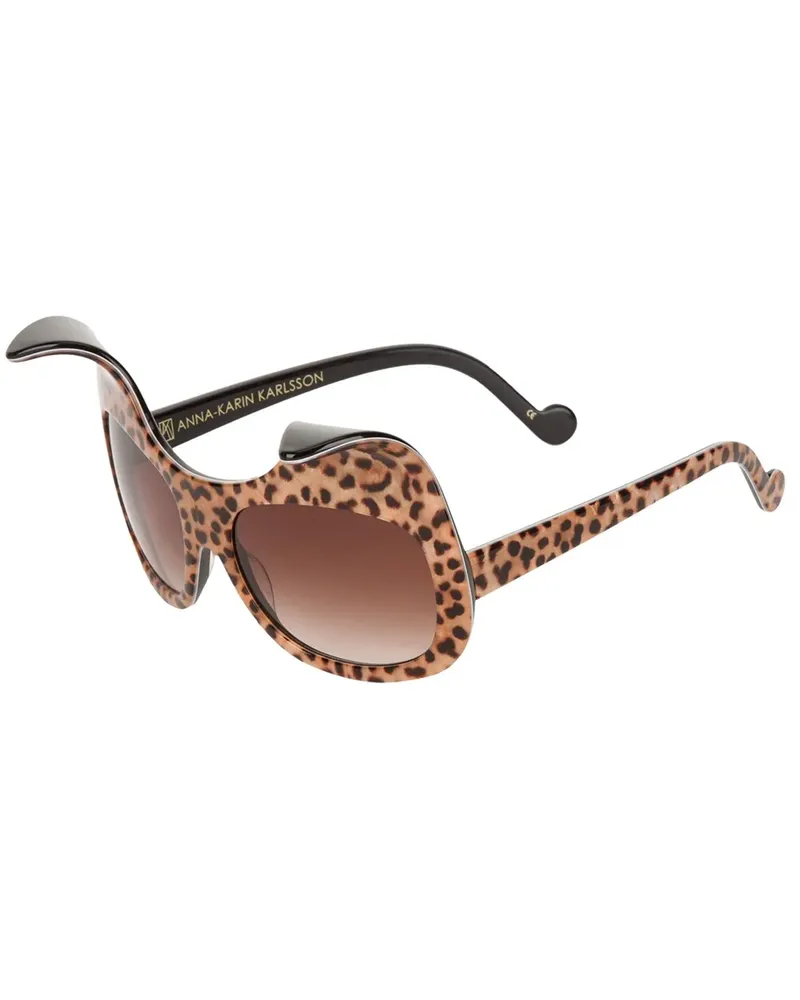 Anna-Karin Karlsson When Trouble Came To Town' sunglasses - Nude Nude