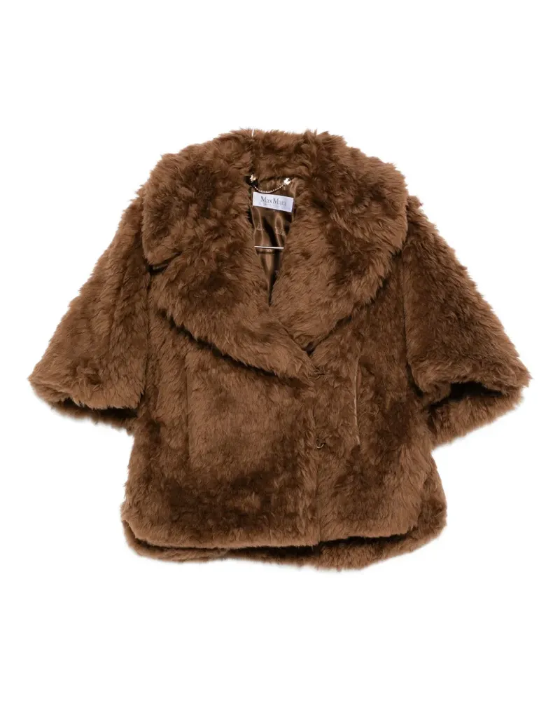 Max Mara Doppelreihige Jacke - Braun Braun