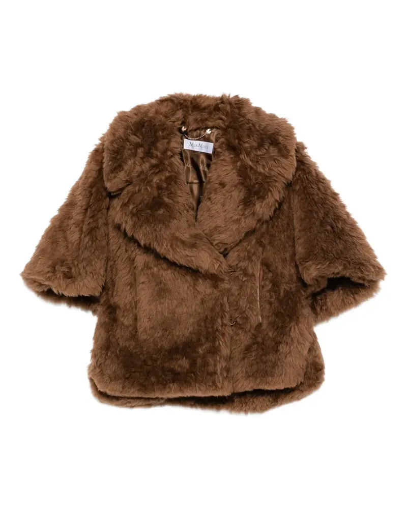 Max Mara Doppelreihige Jacke - Braun Braun