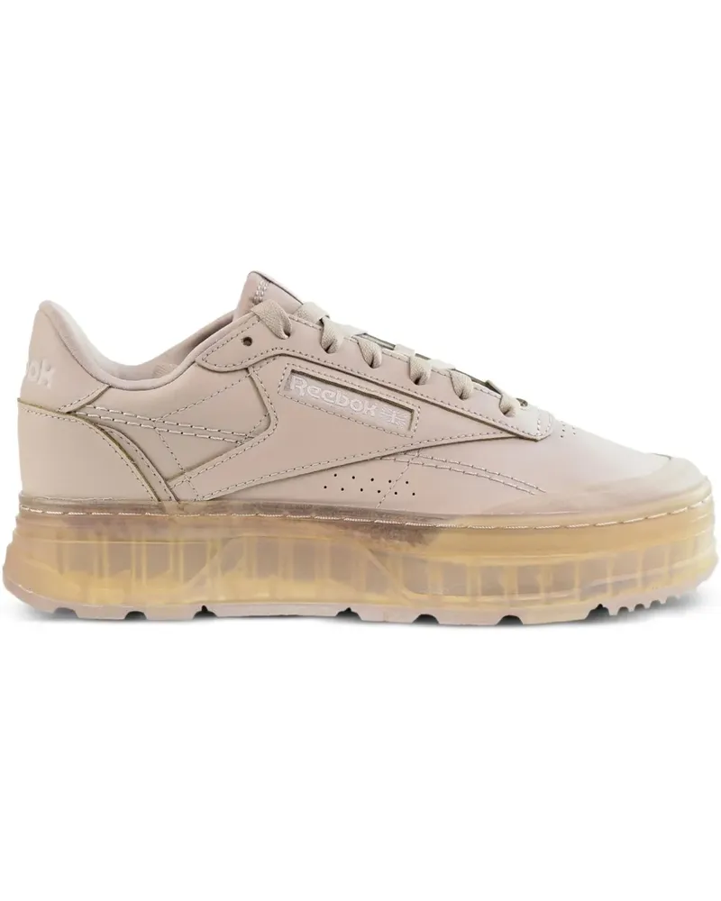 Reebok Club C Double Geo Sneakers - Nude Nude
