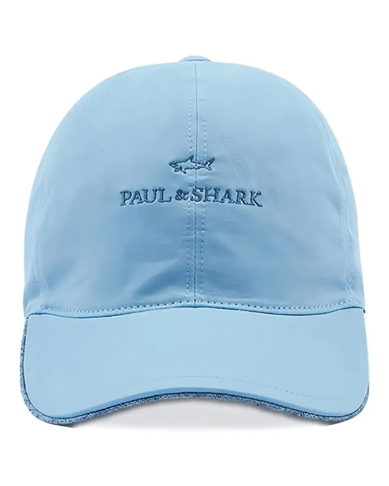 Paul & Shark Baseballkappe mit Stickerei - Blau Blau
