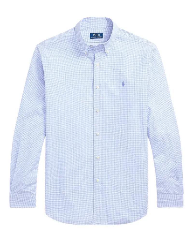 Ralph Lauren Kariertes Button-down-Hemd - Blau Blau