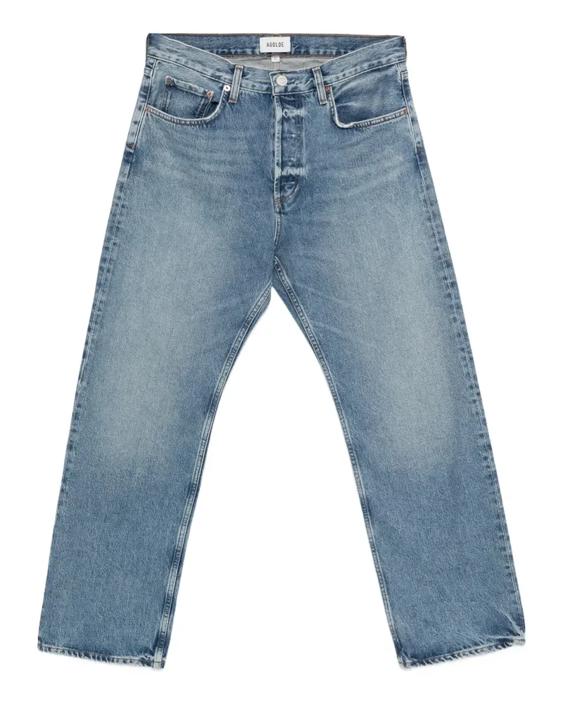 AGOLDE Magnus button jeans - Blau Blau