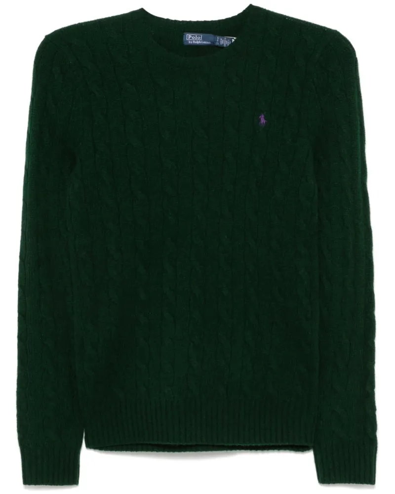 Ralph Lauren Pullover mit Zopfmuster - Grün Grün