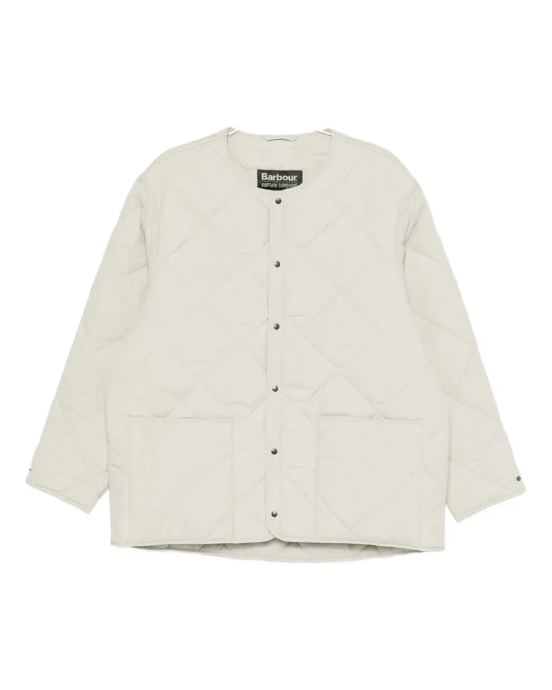 Kaptain Sunshine x Barbour Steppjacke - Nude Nude