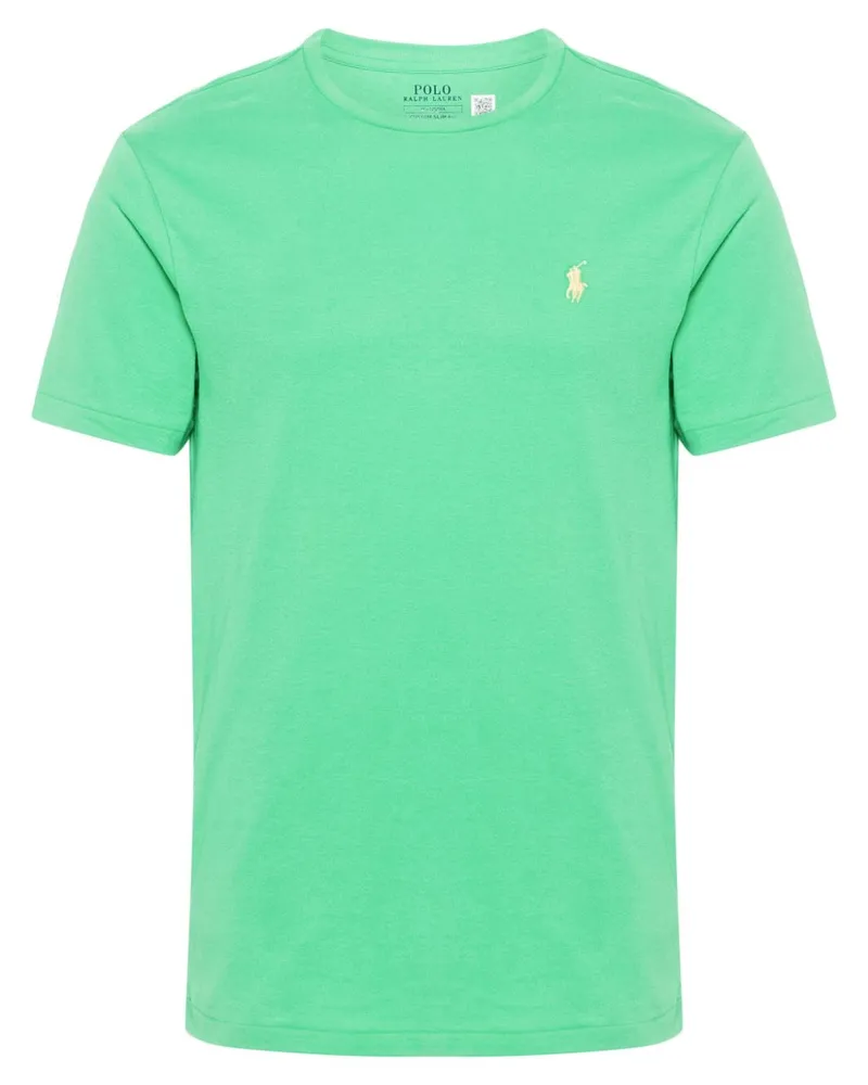 Ralph Lauren T-Shirt mit Polo Pony - Grün Grün