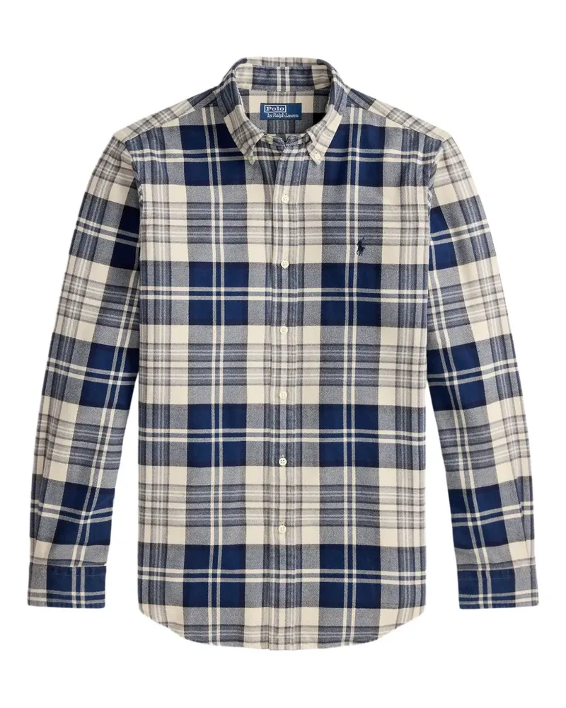 Ralph Lauren Hemd mit Button-down-Kragen - Blau Blau