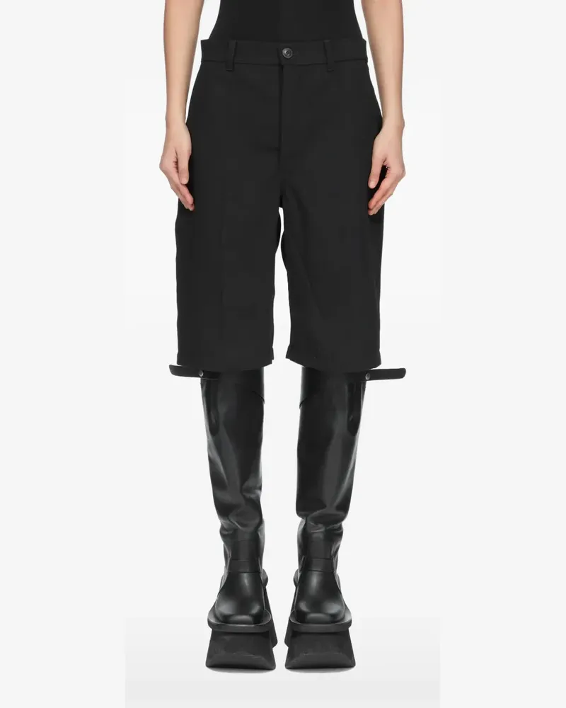 Rick Owens Work Shorts - Schwarz Schwarz