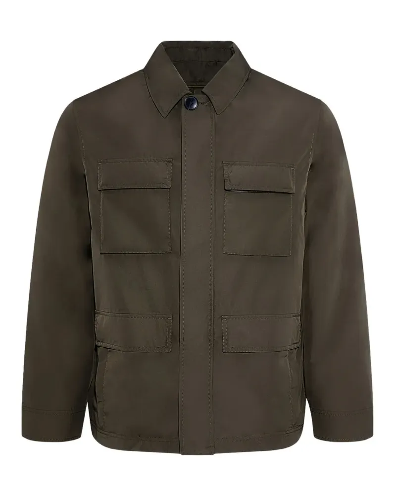 Yves Salomon Wasserdichte Jacke - Grün Grün