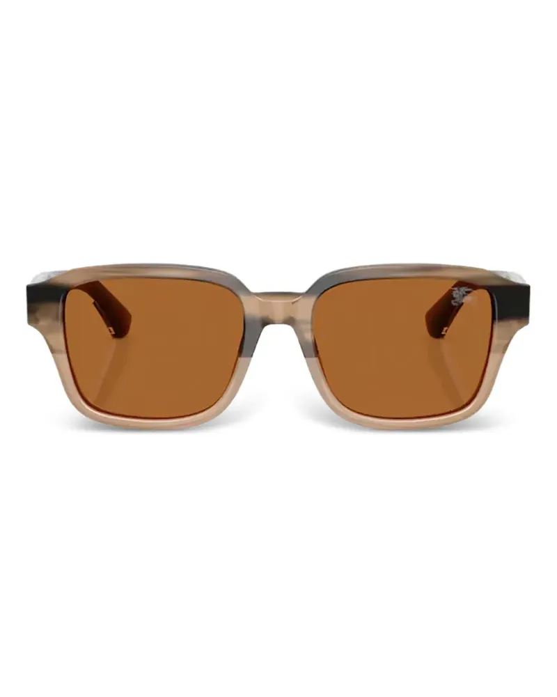 Burberry Sonnenbrille mit eckigem Gestell - Nude Nude