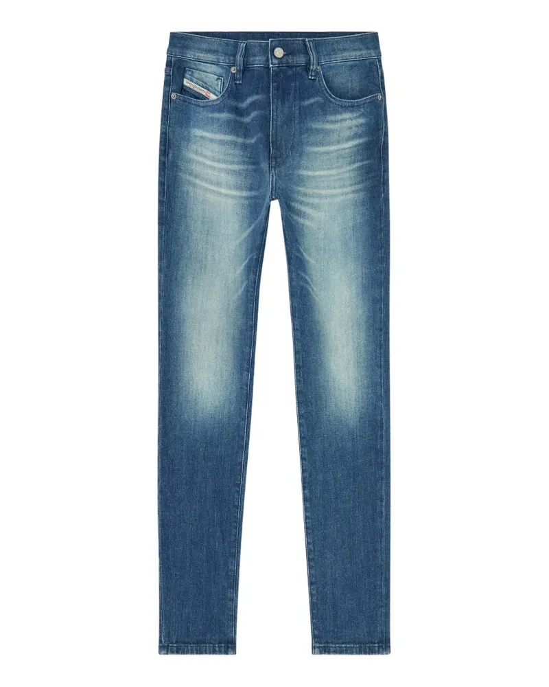 Diesel slim jeans regular-waist 2019 D-Strukt - Blau Blau