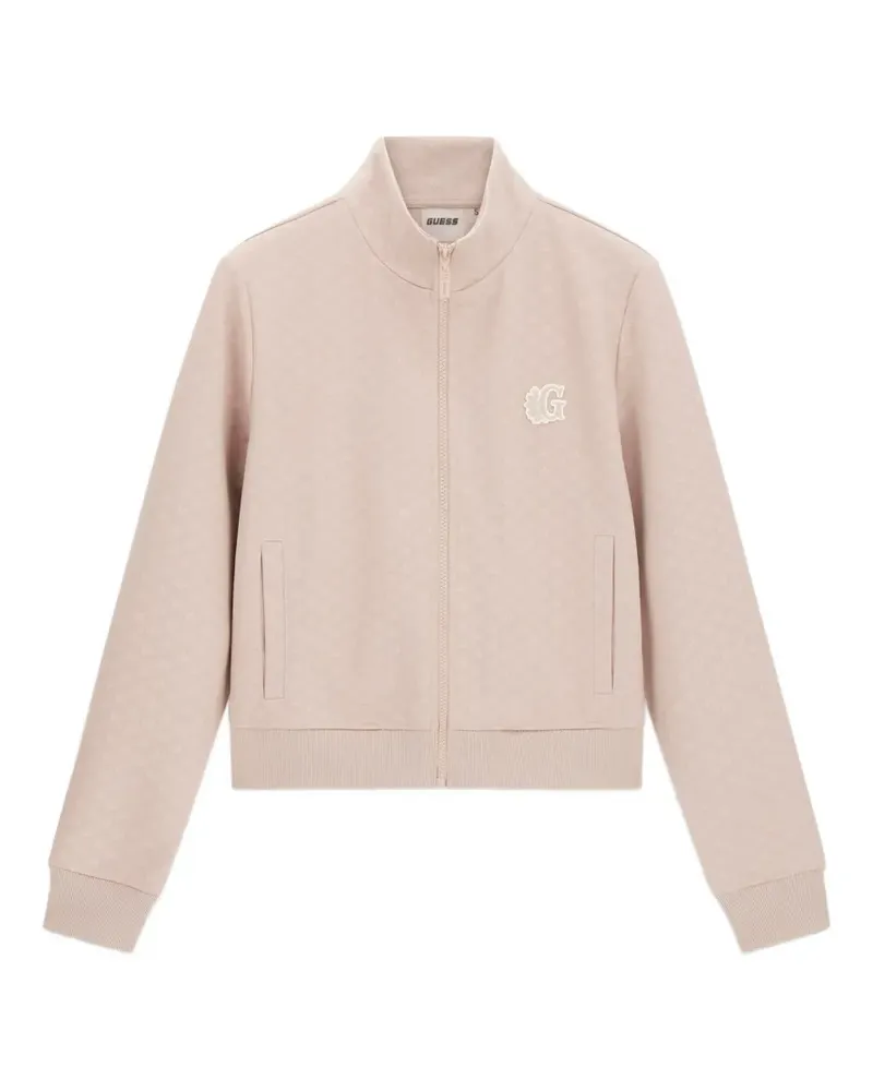 Guess Sweatshirt mit Reißverschluss - Rosa Rosa