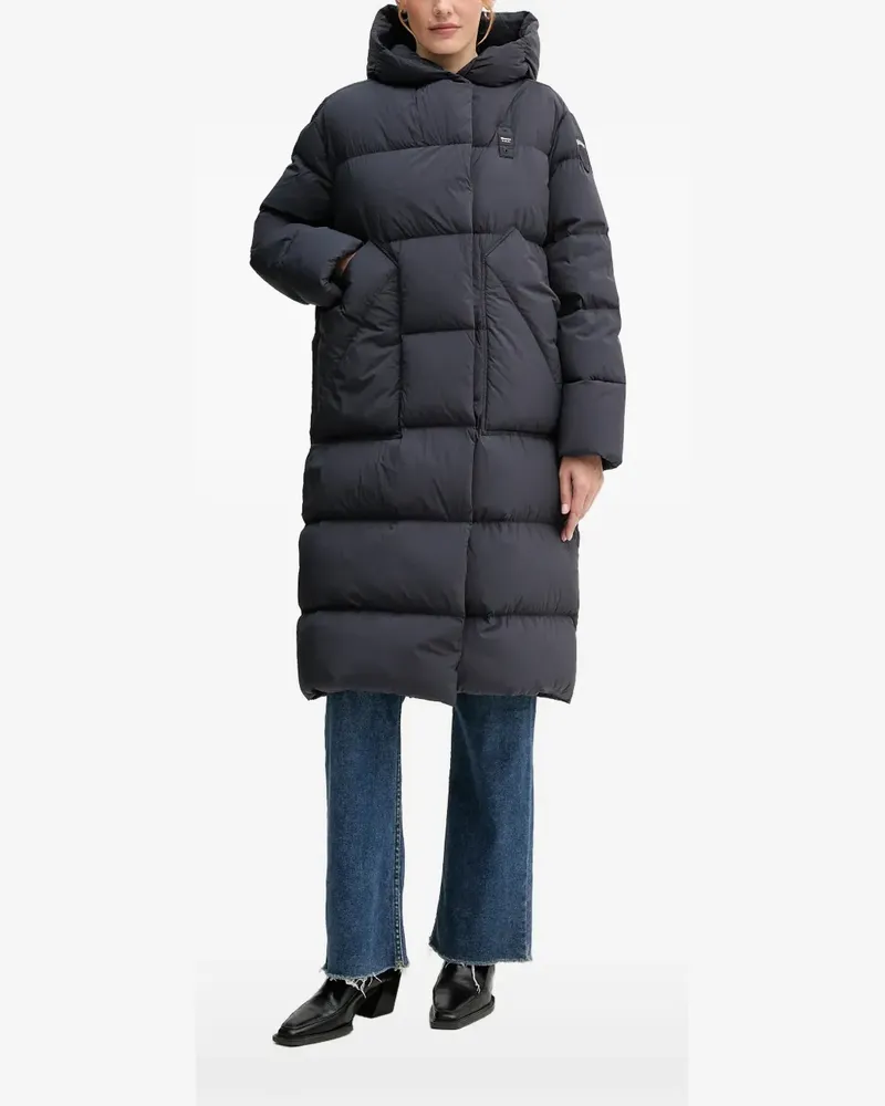 Blauer hooded padded coat Blau