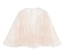 Gerüschtes Spitzentop - Rosa