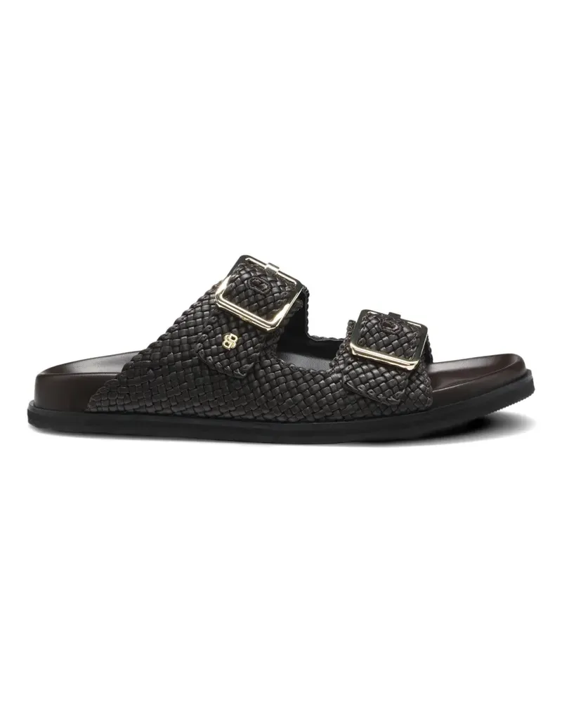 HUGO BOSS Sandalen mit Schnallenriemen - Braun Braun