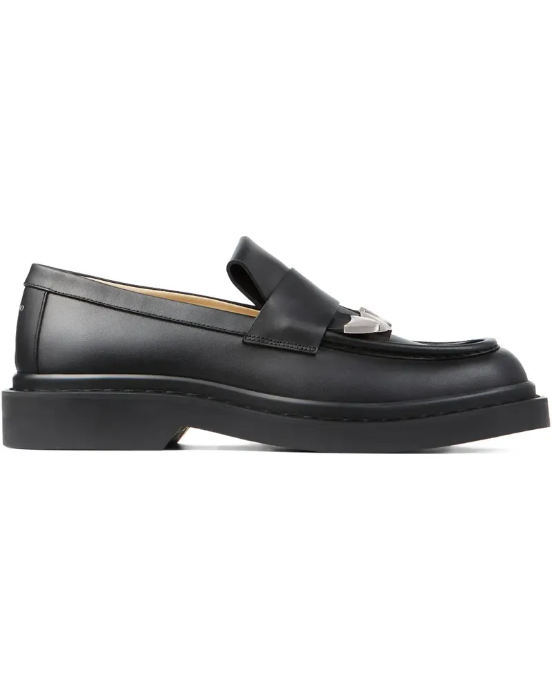 Jimmy Choo Buff Loafer mit Quasten - Schwarz Schwarz