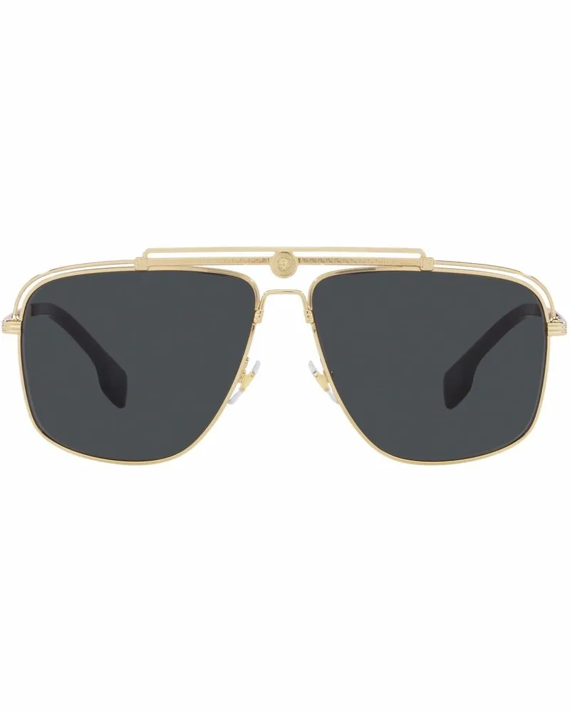 Versace Getönte Pilotenbrille - Grau Grau