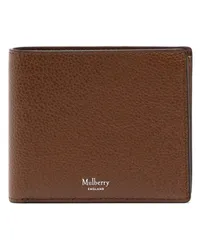 Mulberry Portemonnaie aus strukturiertem Leder Braun