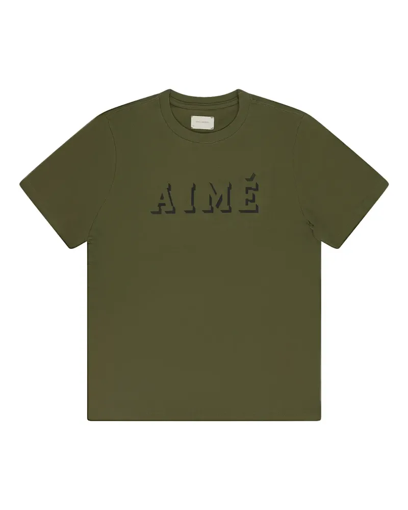 Aimé Leon Dore round-neck T-shirt - Grün Grün