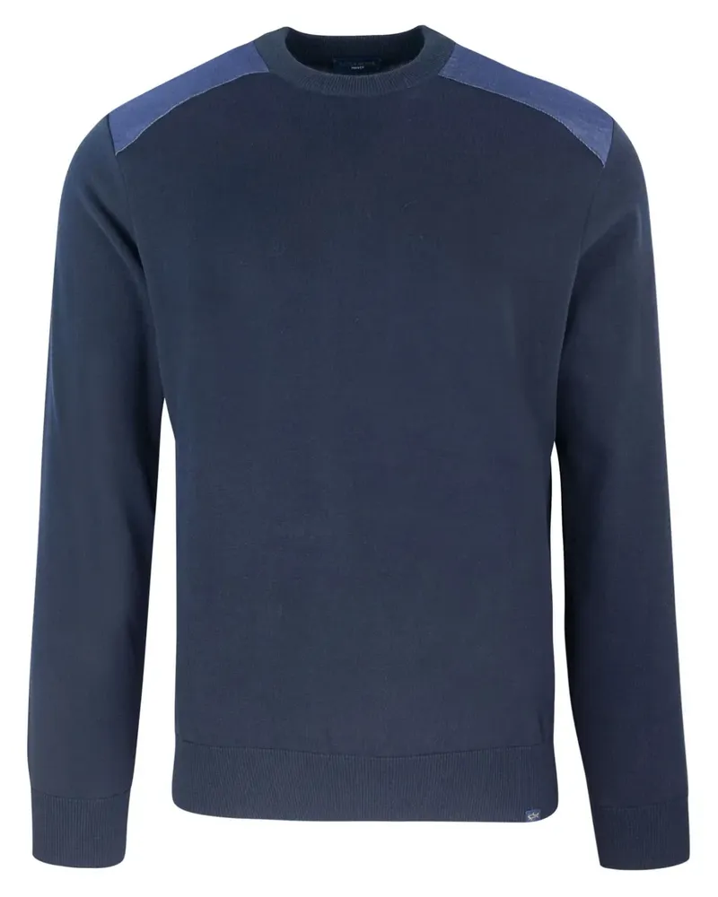 Paul & Shark Klassisches Sweatshirt - Blau Blau