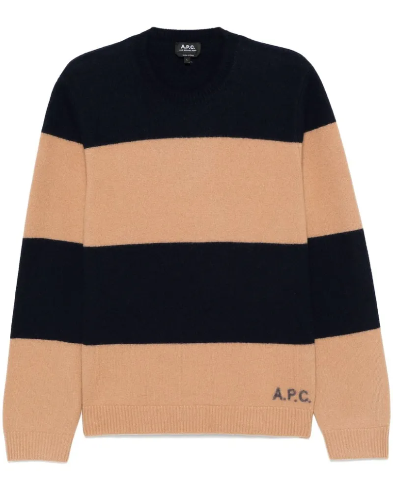 A.P.C. Edward Pullover - Blau Blau