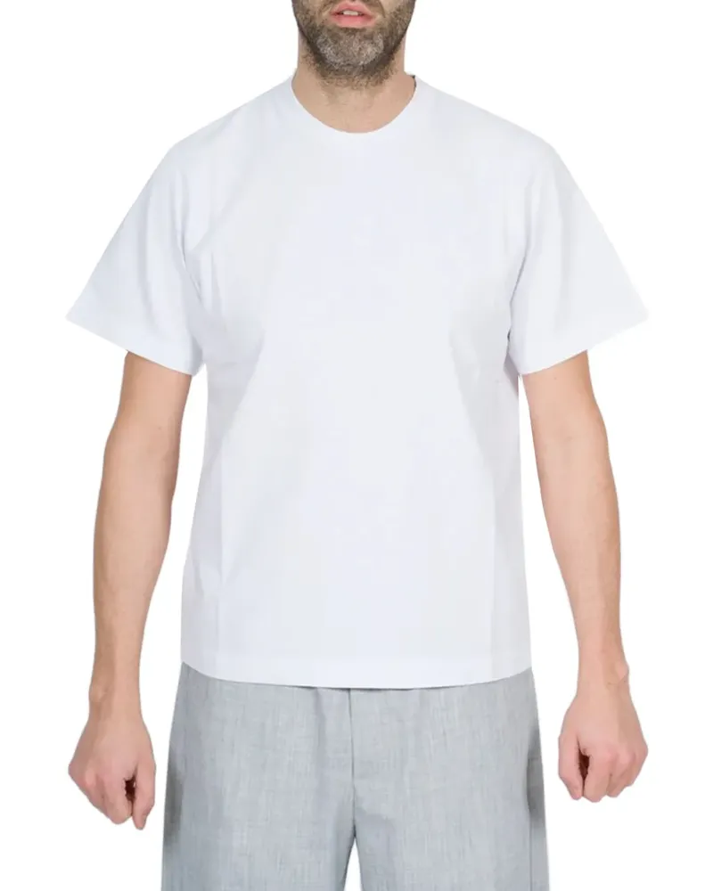 Mauro Grifoni T-Shirt mit Rundhalsausschnitt - Weiß Weiß