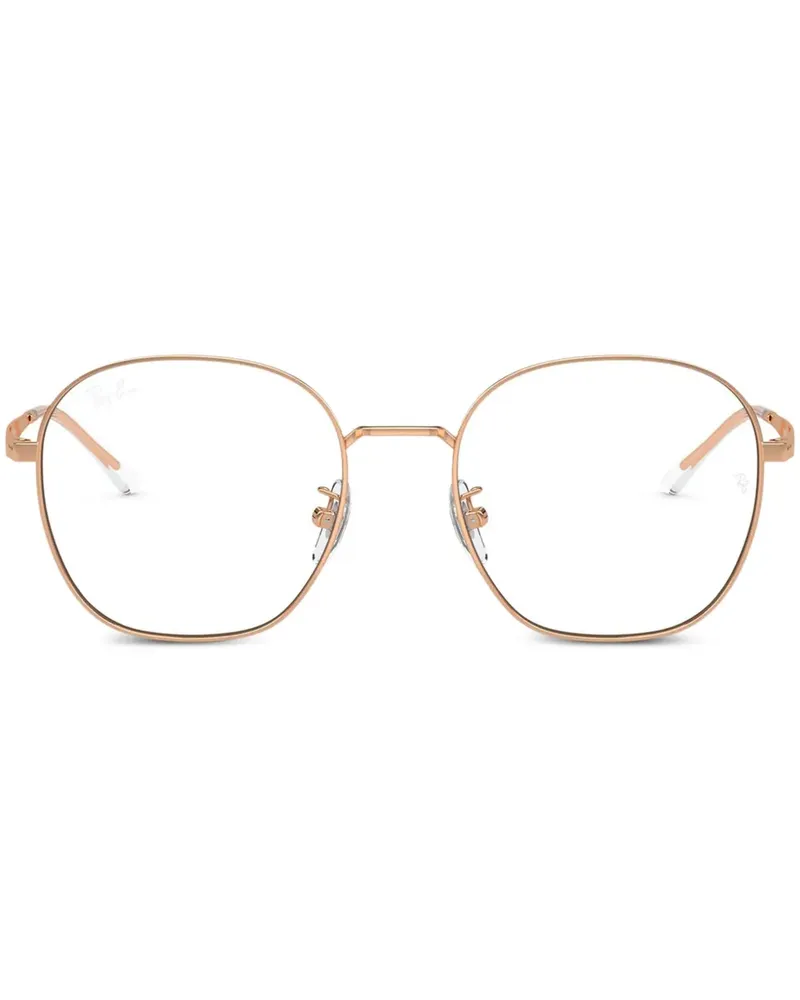 Ray Ban Brille mit geometrischem Gestell - Rosa Rosa