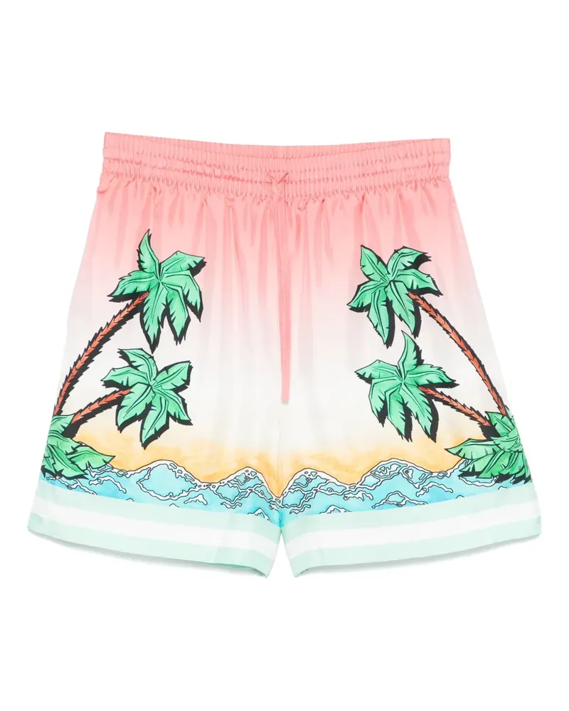 Casablanca Paris Tennis Club Shorts - Rosa Rosa