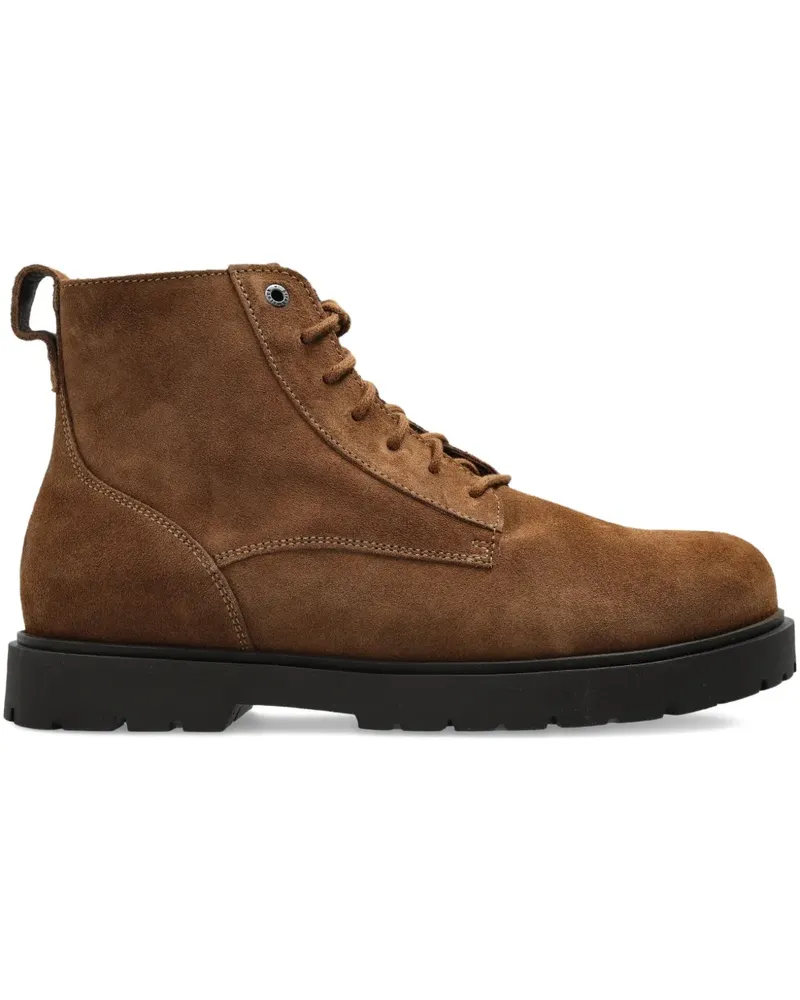 Birkenstock Highwood Schnürstiefel aus Wildleder - Braun Braun