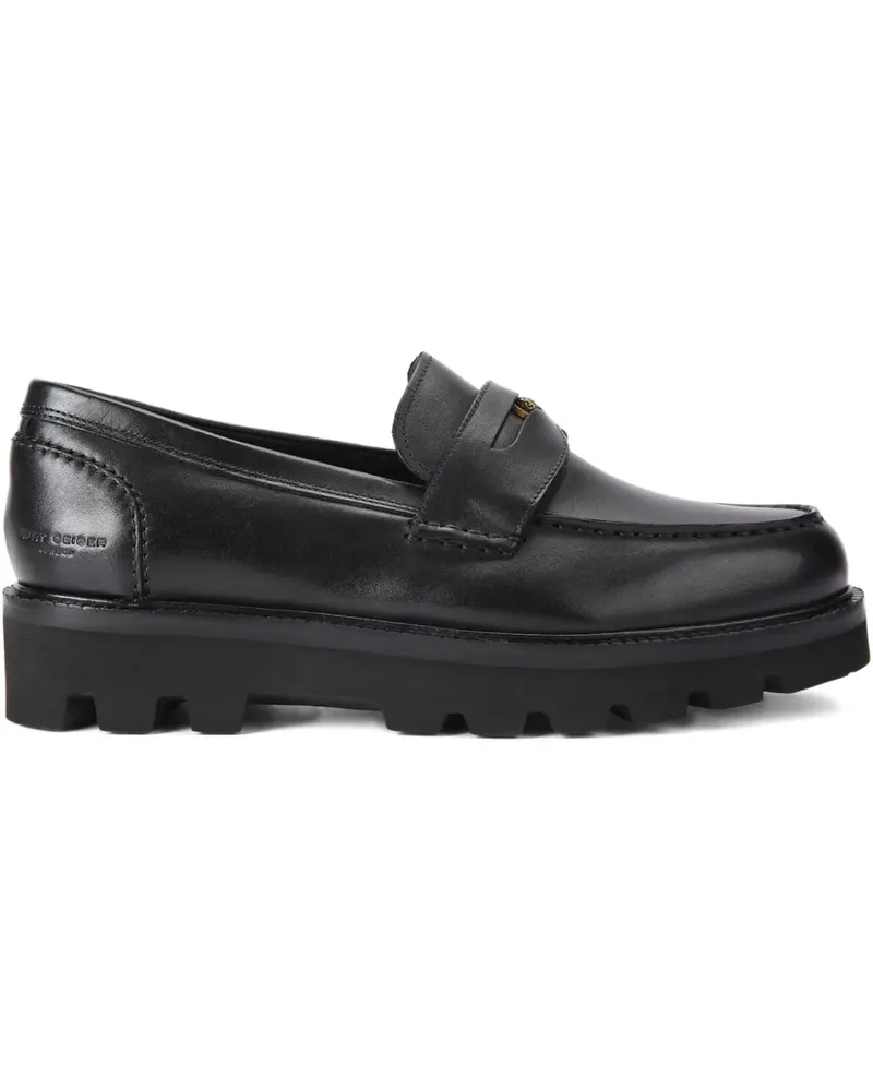 Kurt Geiger Brampton Penny-Loafer - Schwarz Schwarz