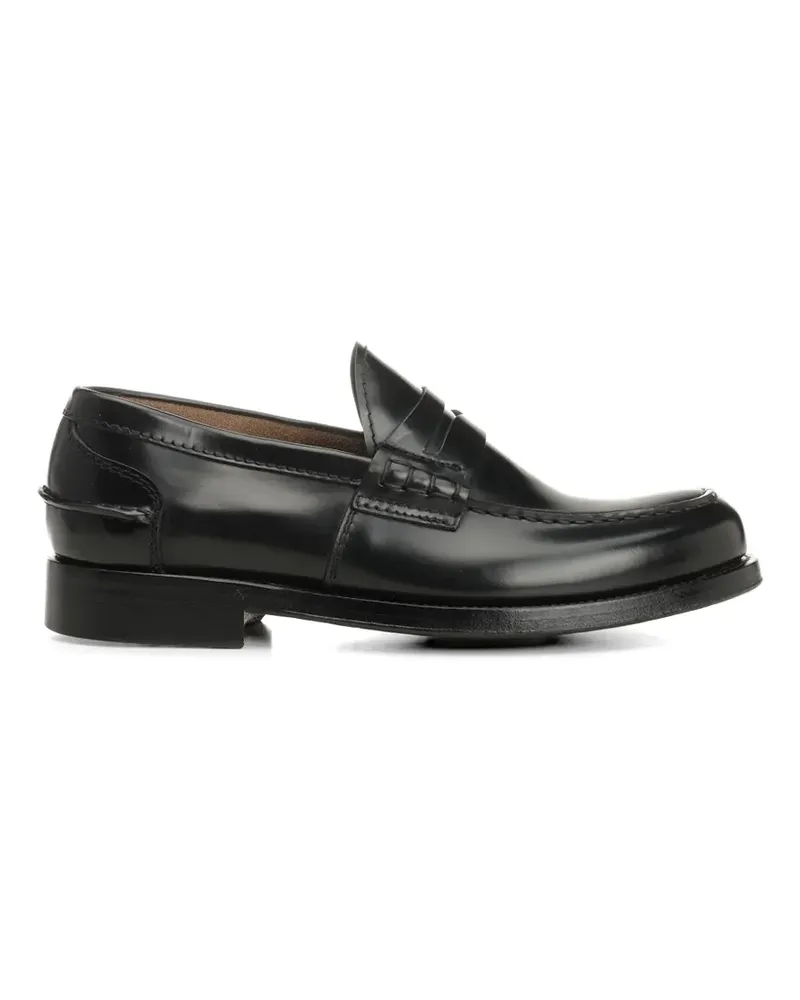 Al Duca D’Aosta 1902 College loafers - Schwarz Schwarz