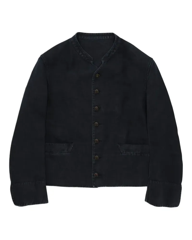 Fortela Yankee einreihige Jacke - Blau Blau