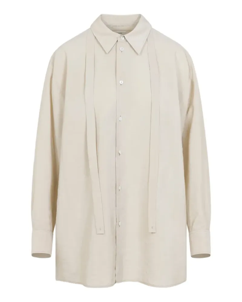 Christophe Lemaire Langärmeliges Hemd - Nude Nude