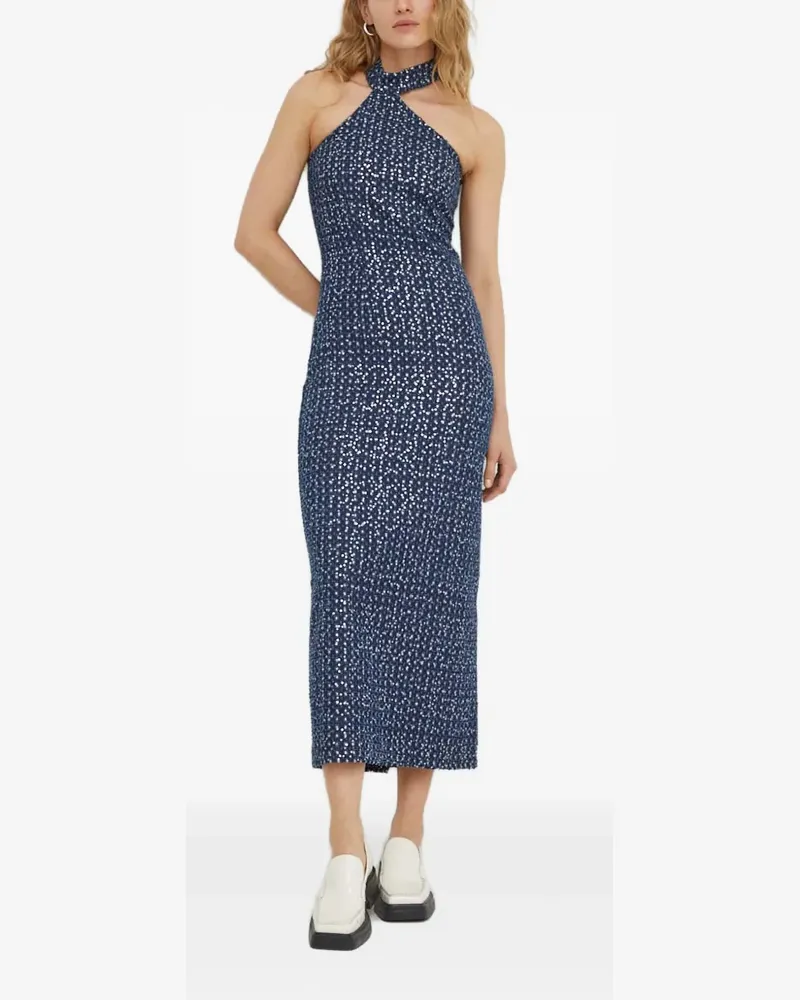 Résumé halterneck mini dress - Blau Blau