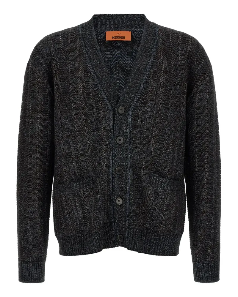 Missoni Gestrickter Cardigan - Blau Blau