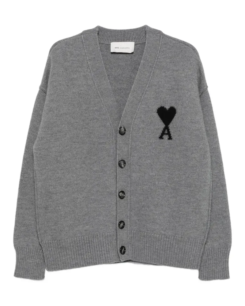 AMI Paris Ami de Coeur Pullover - Grau Grau