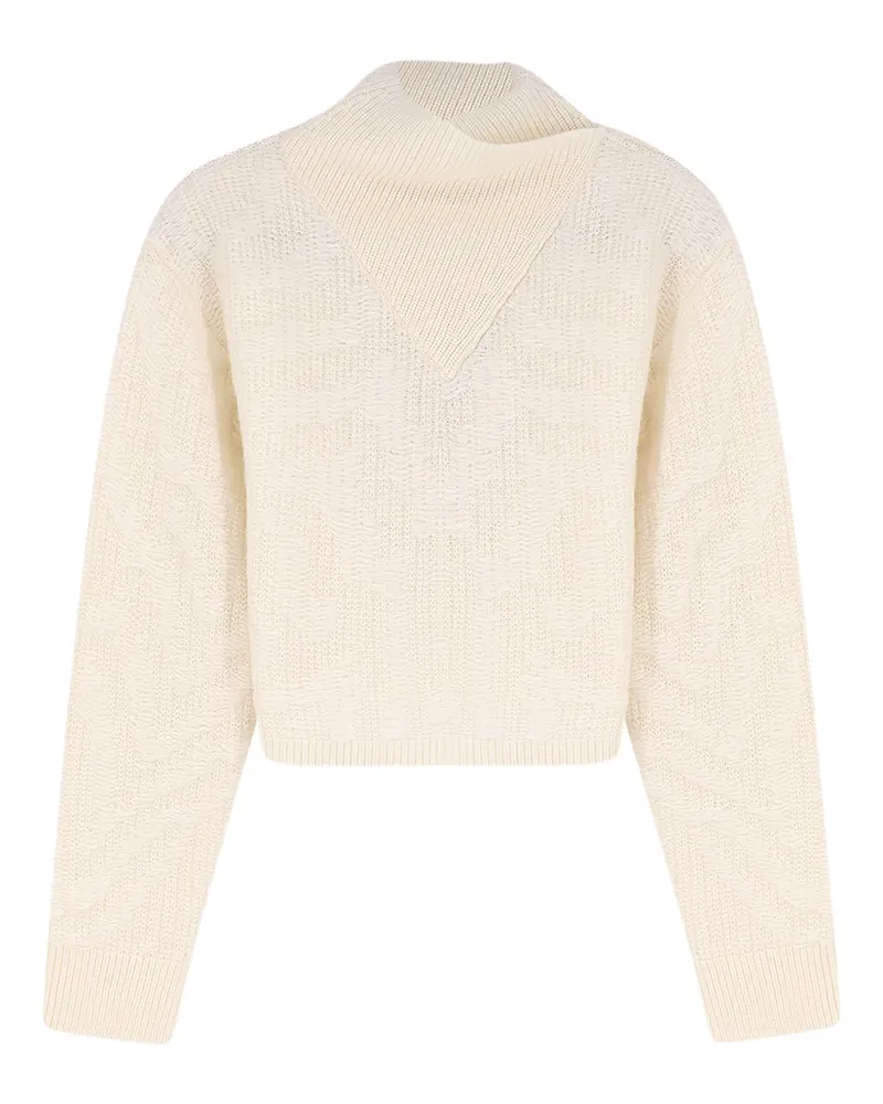 HUGO BOSS Pullover mit Stehkragen - Nude Nude