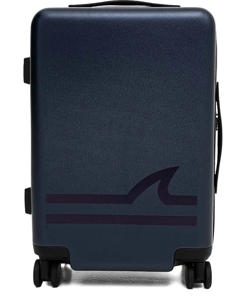 Paul & Shark Rollkoffer mit Logo - Blau Blau
