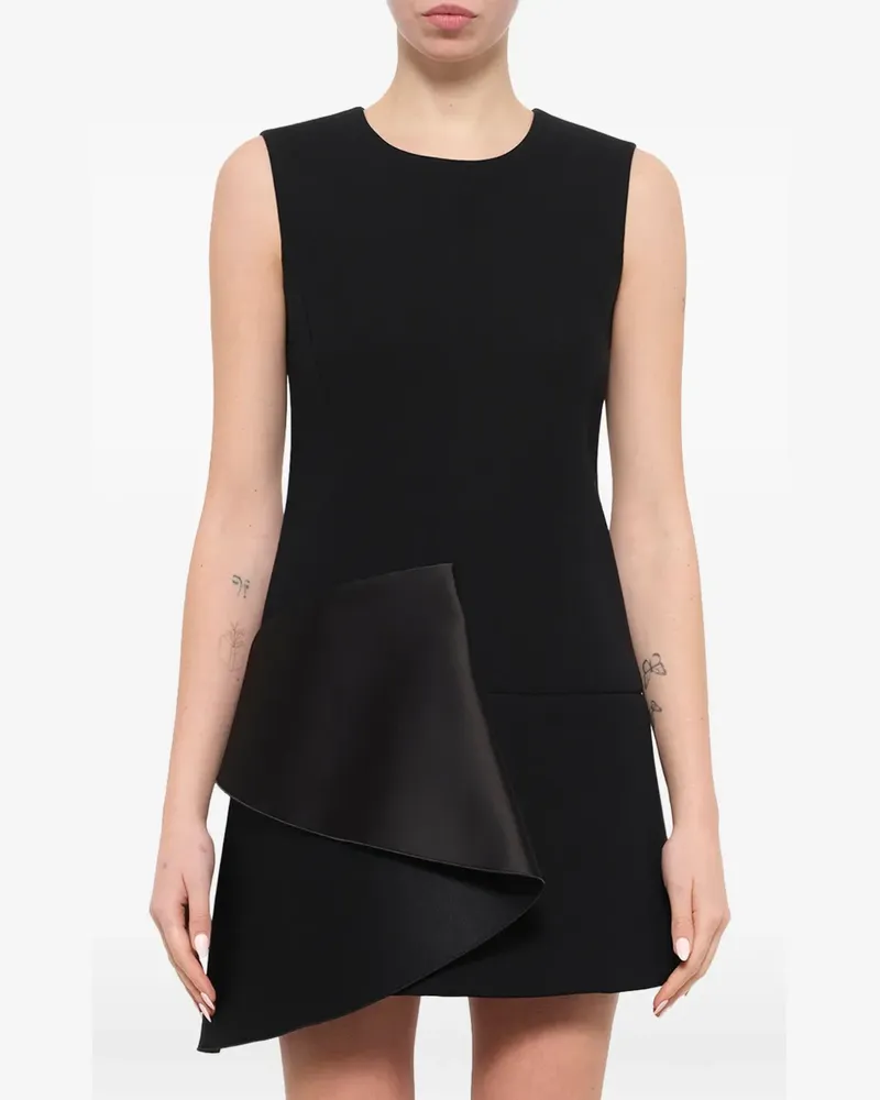 Neil Barrett Ärmelloses Kleid - Schwarz Schwarz
