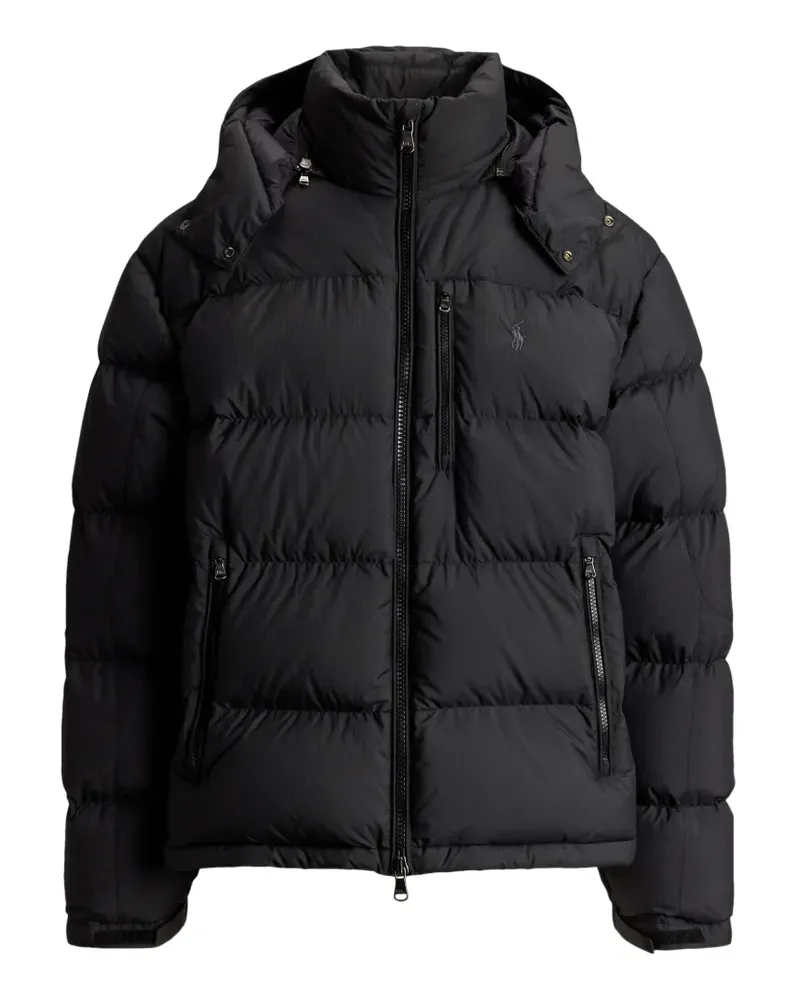 Ralph Lauren Gefütterte Kapuzenjacke - Schwarz Schwarz