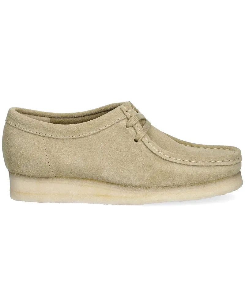 Clarks Wallabee Oxford-Schuhe - Nude Nude