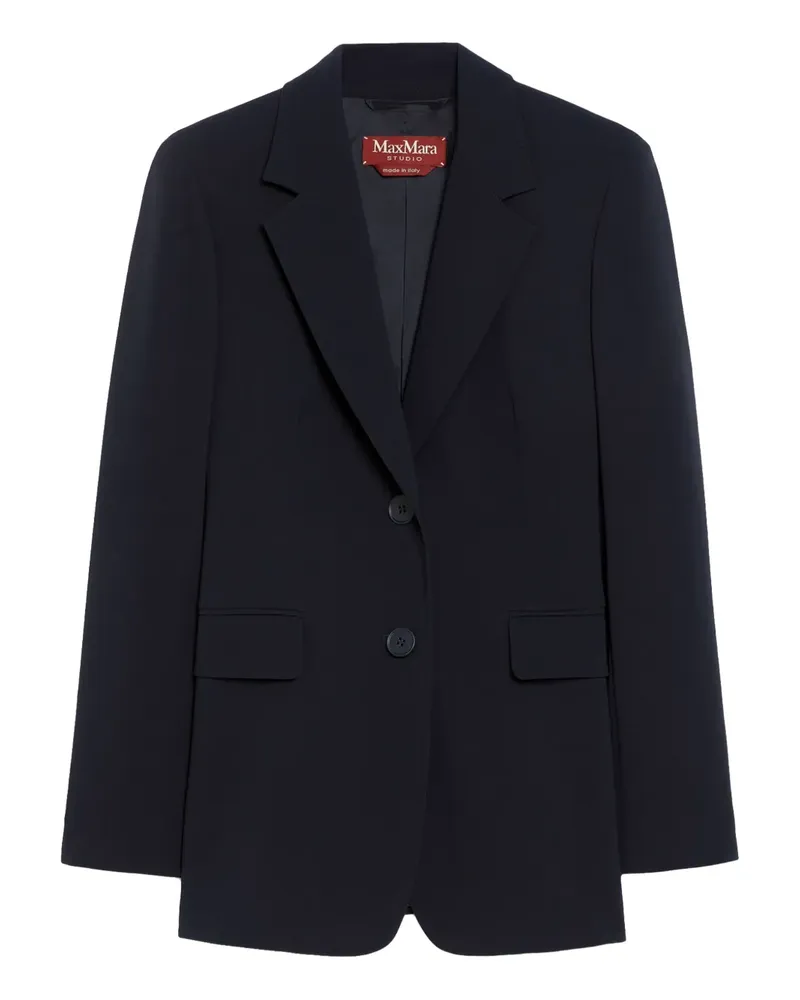 Max Mara Einreihiges Sakko - Blau Blau