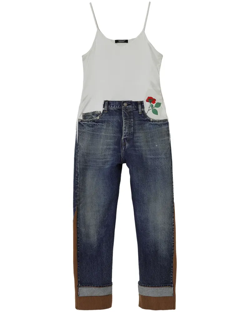 Undercover Jumpsuit mit Einsätzen - Blau Blau