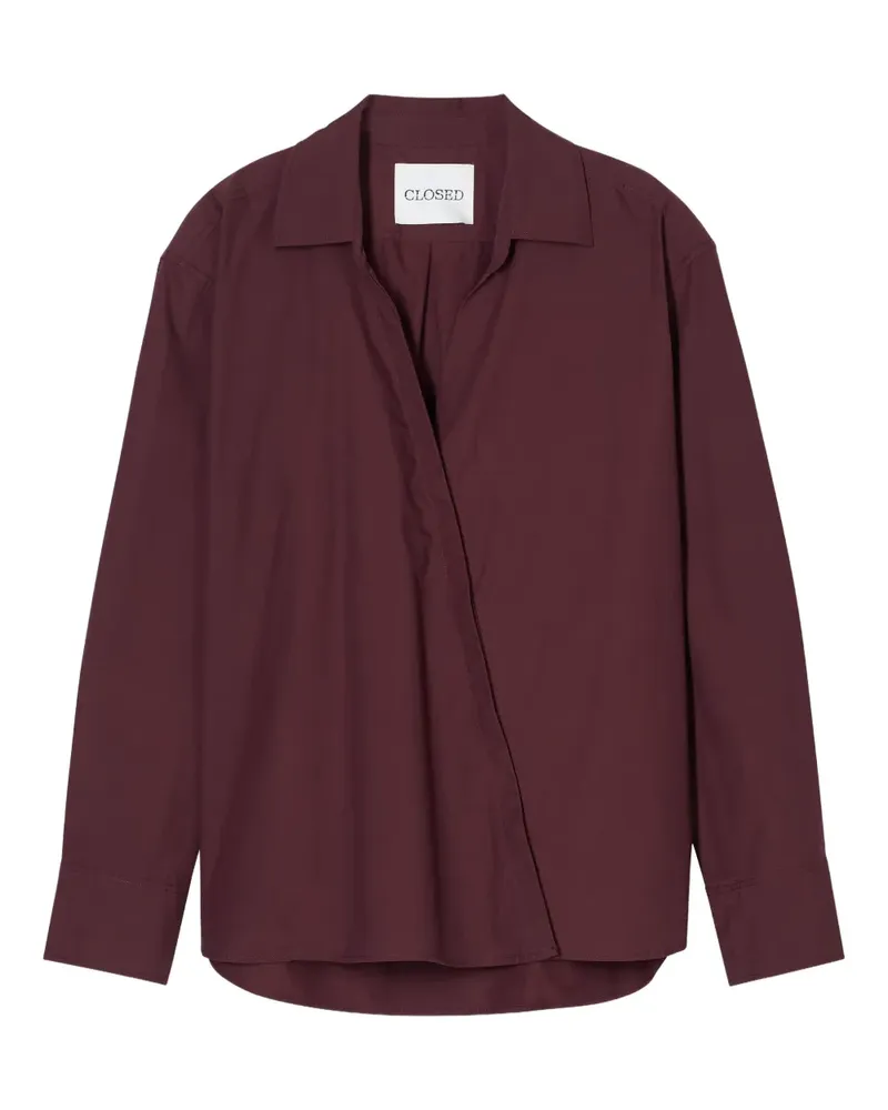 Closed Asymmetrisches Hemd - Violett Violett