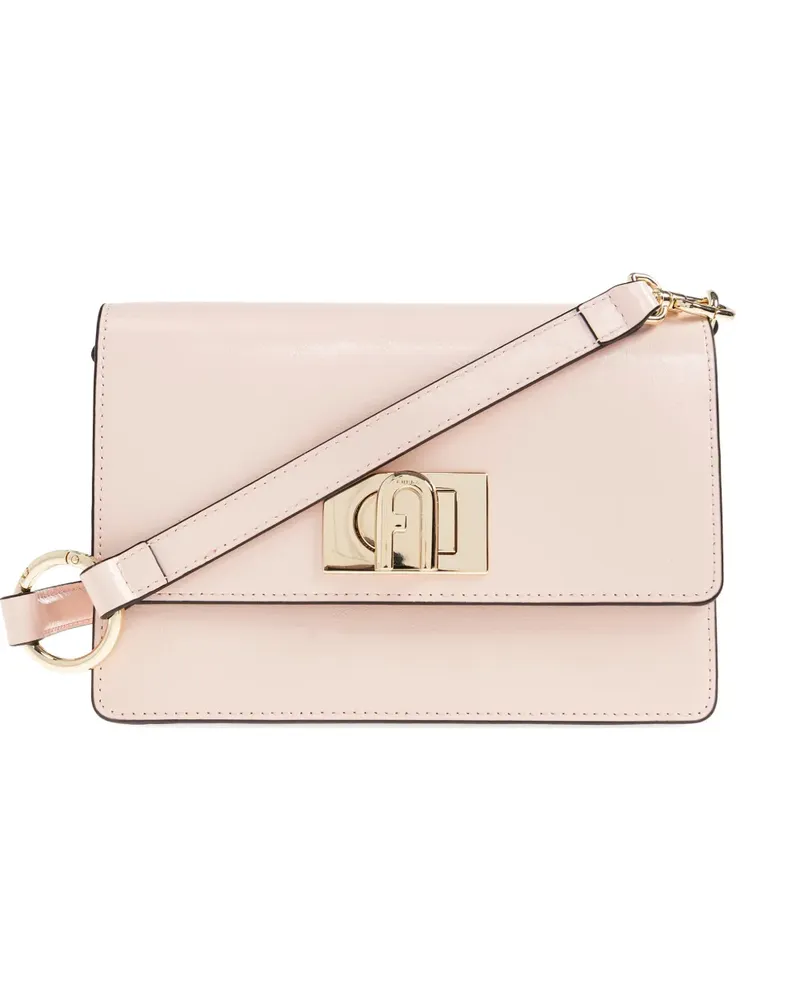 Furla logo clasp shoulder bag - Rosa Rosa