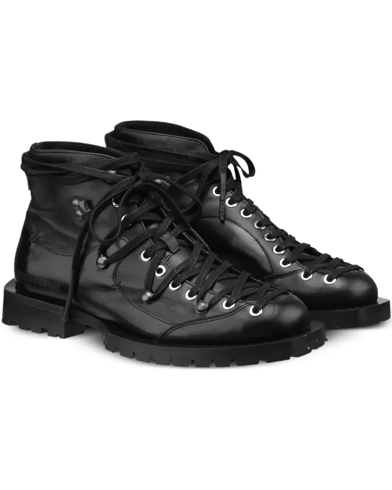 Henrik Vibskov Stiefel mit Schnürung - Schwarz Schwarz