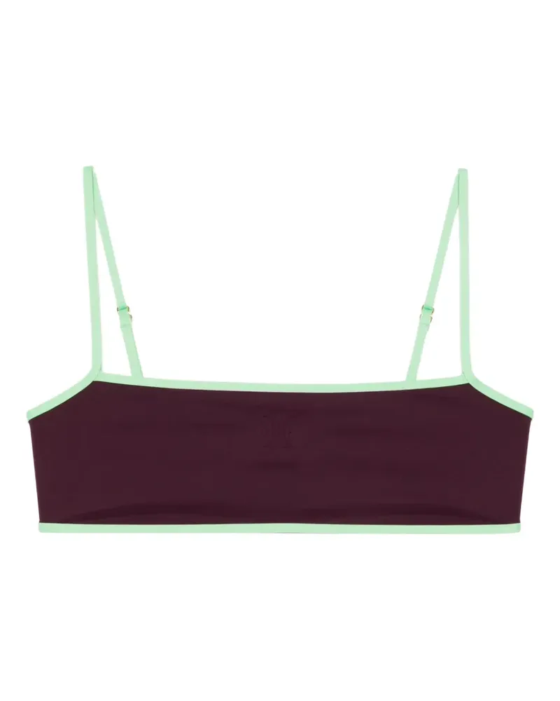 Kiki De Montparnasse Bikini mit geradem Ausschnitt - Violett Violett