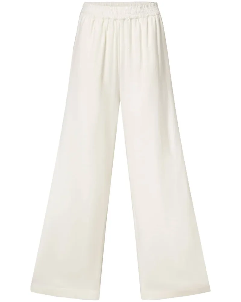 Fabiana Filippi Amelia Flanellhose - Weiß Weiß