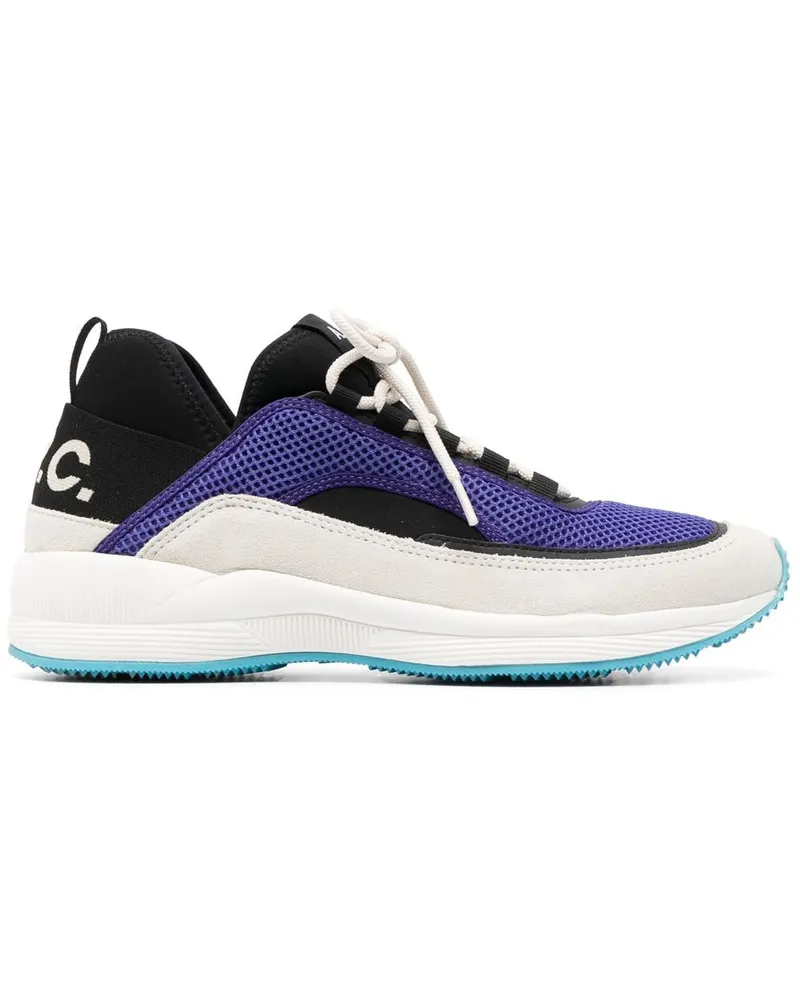 A.P.C. Run Around Sneakers - Blau Blau